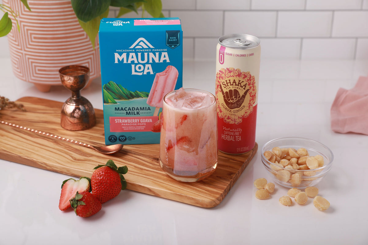 Mauna Loa x Shaka Tea Strawberry Fresca Mocktail Hawaiian Host X