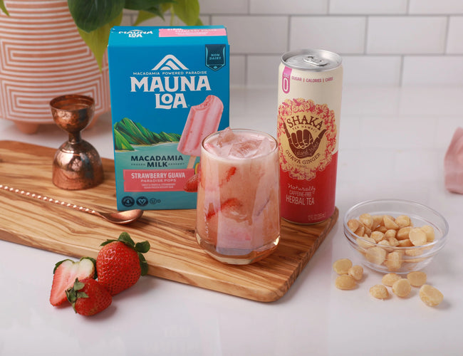 Mauna Loa x Shaka Tea Strawberry Fresca Mocktail