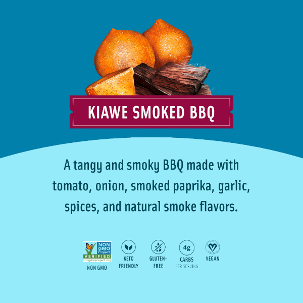 Flavored Macadamias - Kiawe Smoked BBQ Medium Bag