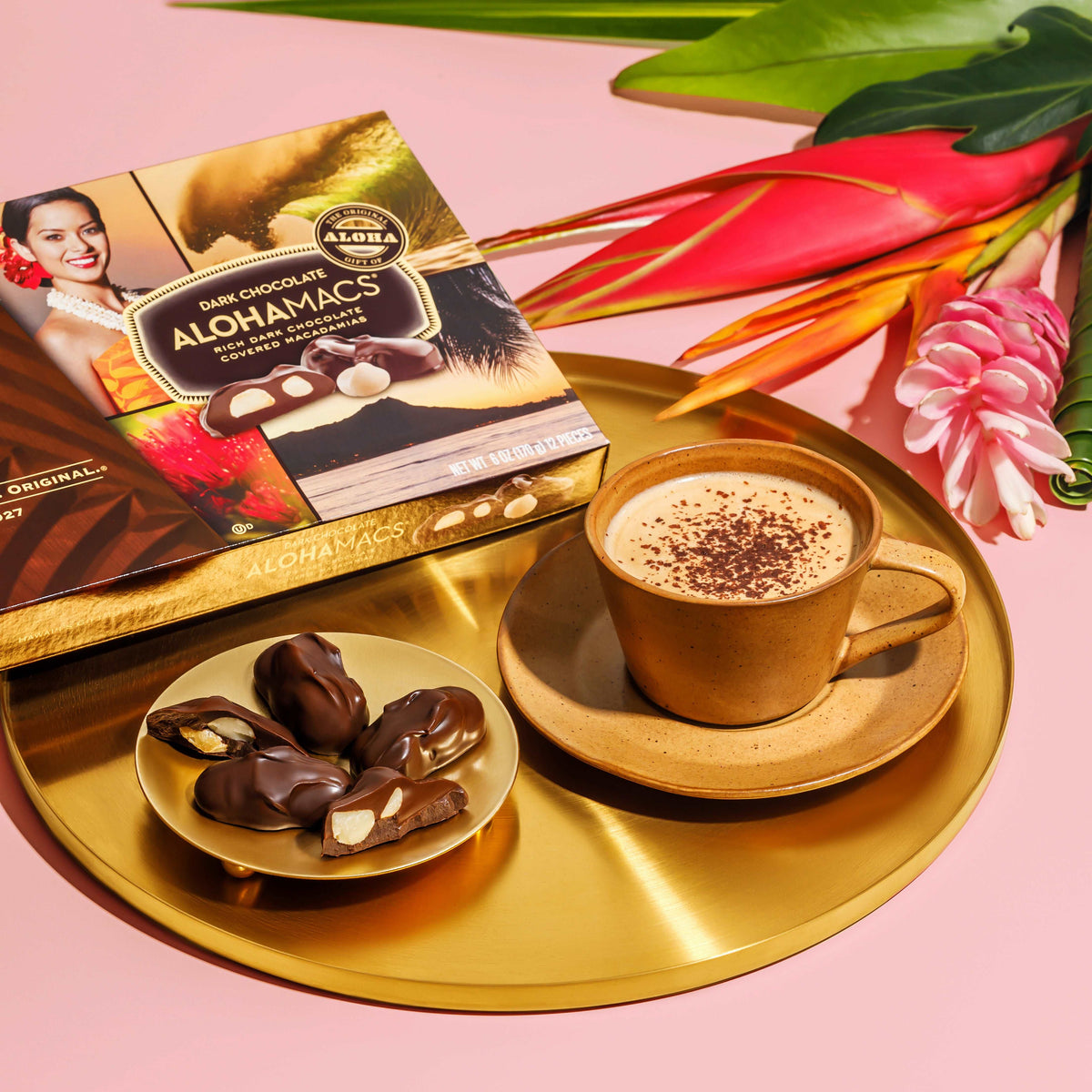 AlohaMacs Dark Chocolate Box