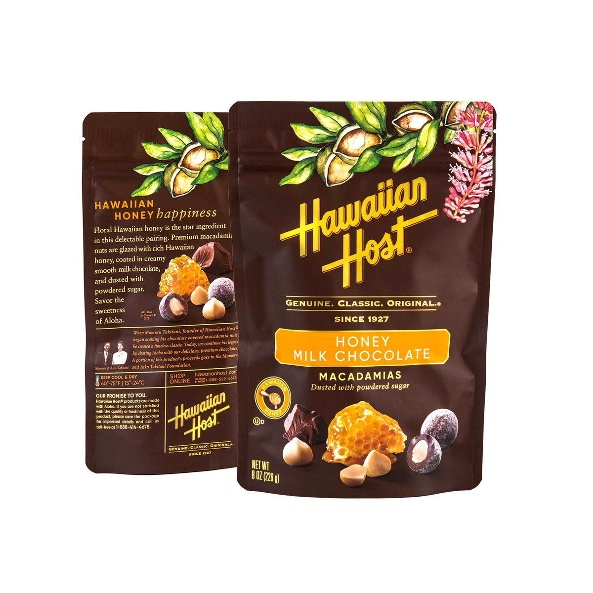 Flora Macadamia Nut Ka'u Honey with Mac Nuts