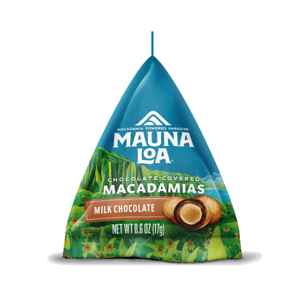 Chocolate Covered Macadamias | Milk Chocolate Mini | Mauna Loa