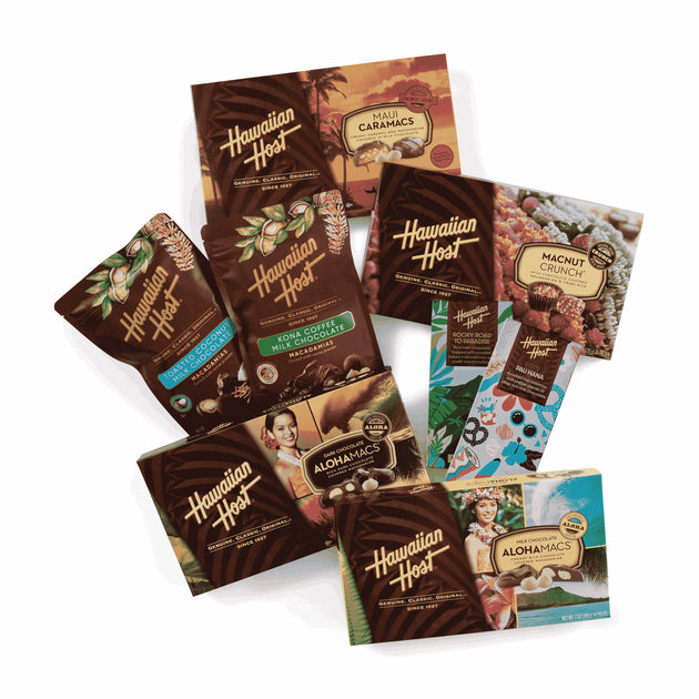 Boxed Chocolates Hawaiian Host