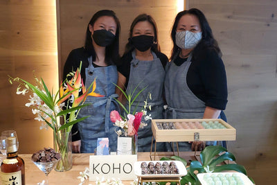KOHO Chocolates Partners with Restaurant Suntory for Exclusive Japanese Whisky Pairing