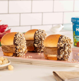 Mauna Loa x Kings Hawaiian Chocolate Dipped Non-Dairy Ice Cream Sliders