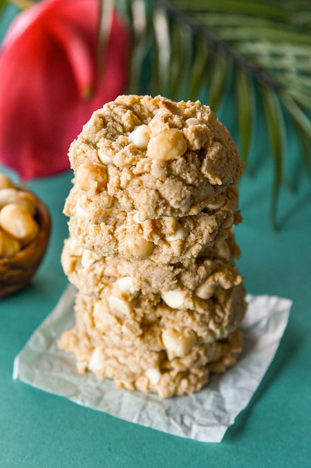 Gluten-Free White Chocolate Macadamia Nut Cookies