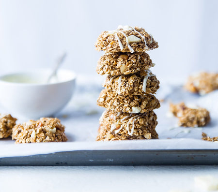 Healthy White Chocolate Macadamia Nut Cookies