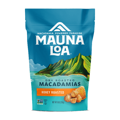 Flavored Macadamias - Honey Roasted Medium Bag
