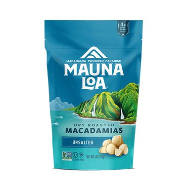 Flavored Macadamias - Unsalted Small Bag - Hawaiian Host X Mauna Loa