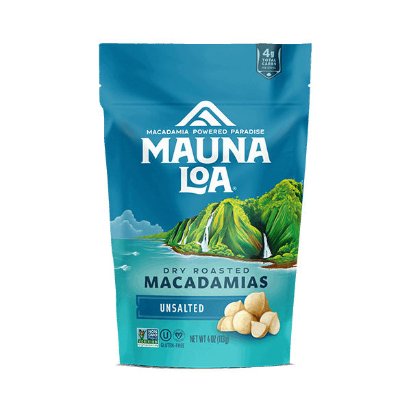 Unsalted Macadamia Nuts | Small Bag | Mauna Loa – Hawaiian Host X