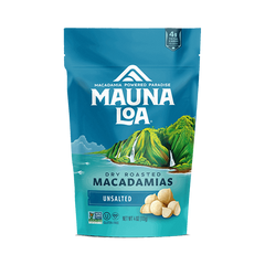 Flavored Macadamias - Unsalted Small Bag