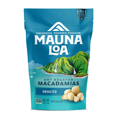 Flavored Macadamias - Unsalted Medium Bag - Hawaiian Host X Mauna Loa