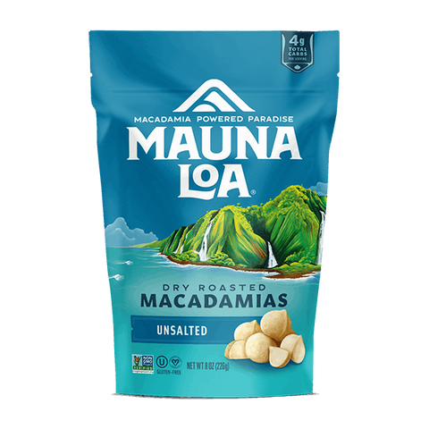 Flavored Macadamias - Unsalted Medium Bag