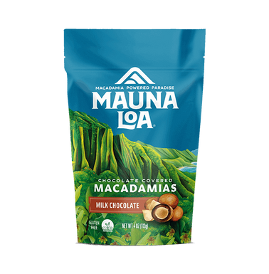 Chocolate Covered Macadamias - Milk Chocolate Small Bag - Hawaiian Host X Mauna Loa