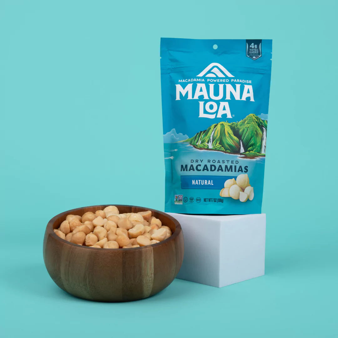 Flavored Macadamias - Unsalted Small Bag Gallery Fullscreen Image