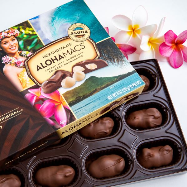 AlohaMacs Milk Chocolate Box