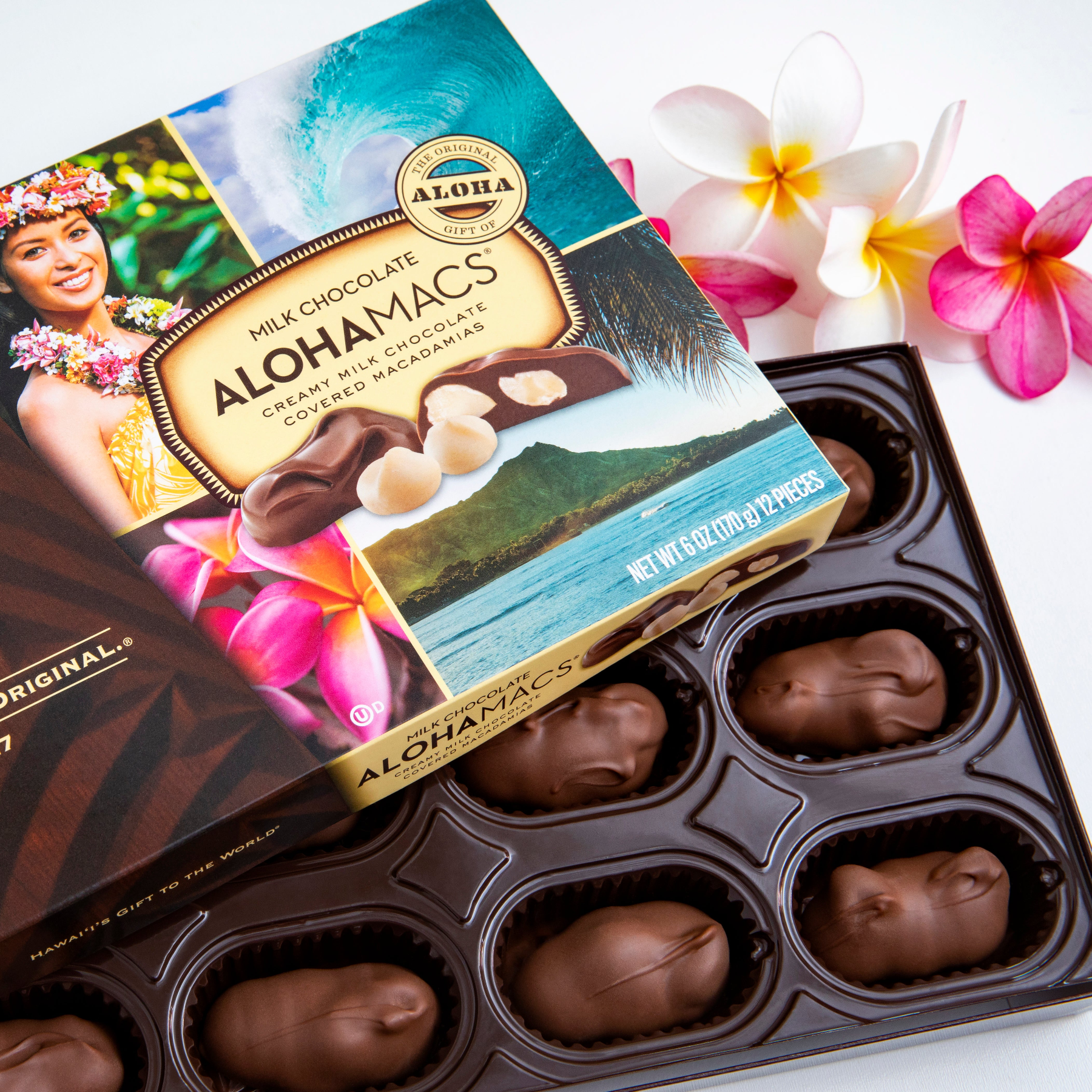 Alohamacs Boxed milk Chocolate