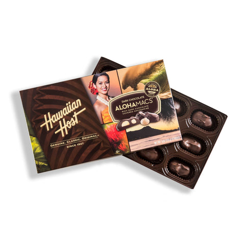 AlohaMacs Dark Chocolate 6oz Box