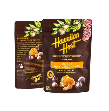 Paradise Collection Honey Milk Chocolate 8oz Bag - Hawaiian Host X Mauna Loa
