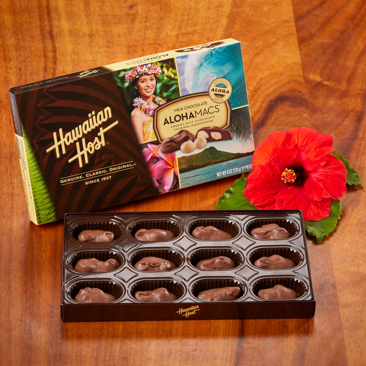 AlohaMacs Milk Chocolate Box