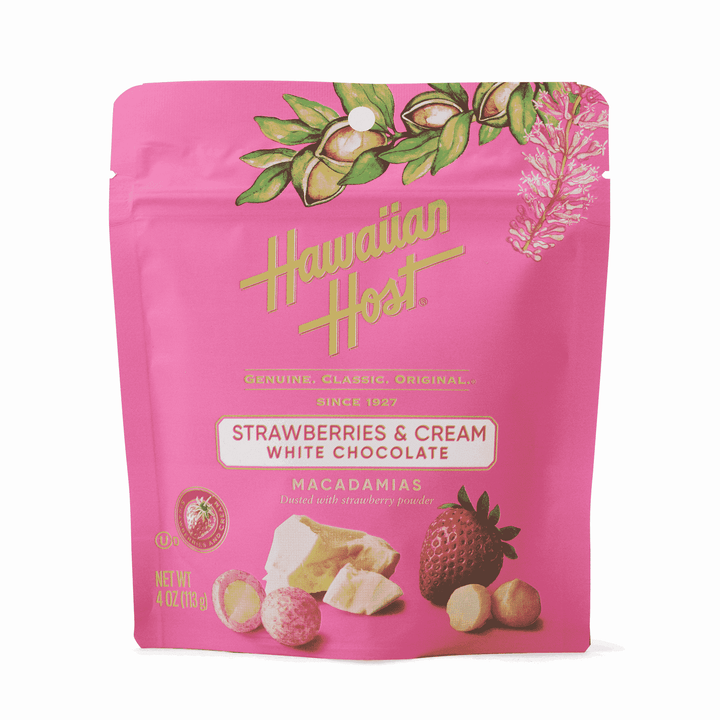 Strawberries & Cream Paradise Collection 4oz Bag - Hawaiian Host X Mauna Loa