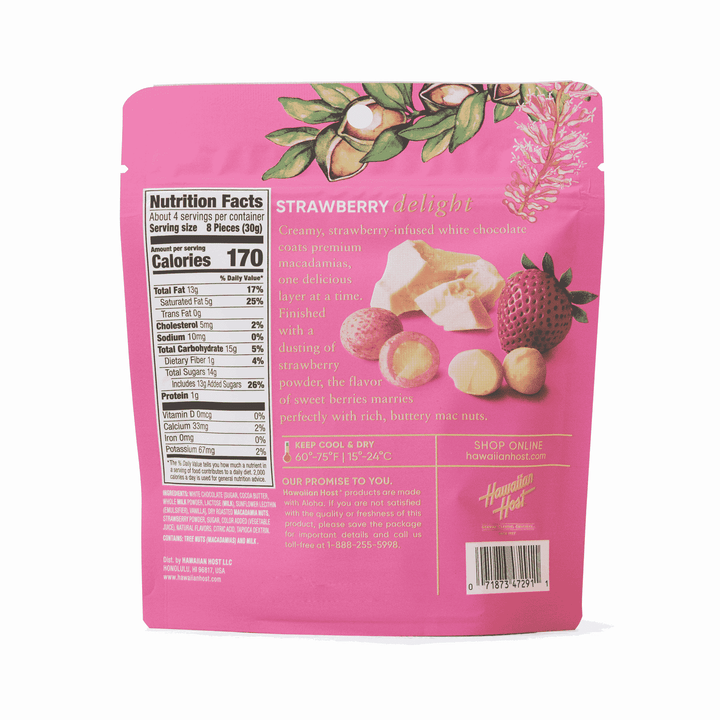 Strawberries & Cream Paradise Collection 4oz Bag - Hawaiian Host X Mauna Loa