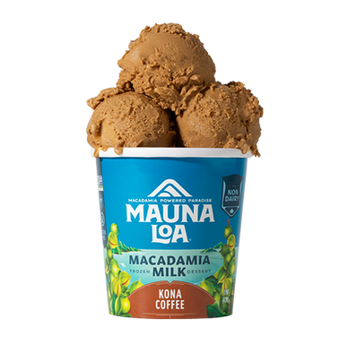 Non-Dairy Ice Cream - Kona Coffee - Hawaiian Host X Mauna Loa
