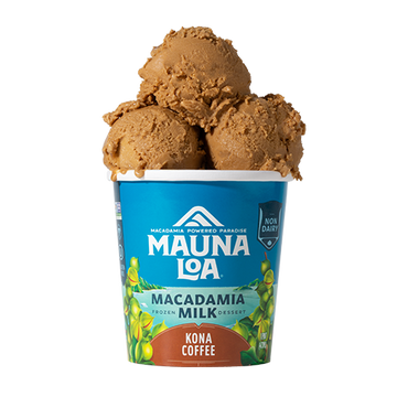 Non-Dairy Ice Cream - Kona Coffee - Hawaiian Host X Mauna Loa