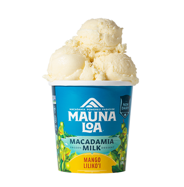 Non-Dairy Ice Cream - Mango Lilikoʻi - Hawaiian Host X Mauna Loa