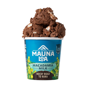 Non-Dairy Ice Cream - Rocky Road to Hana - Hawaiian Host X Mauna Loa