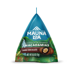 Chocolate Covered Macadamias - Dark Chocolate Mini Mauna