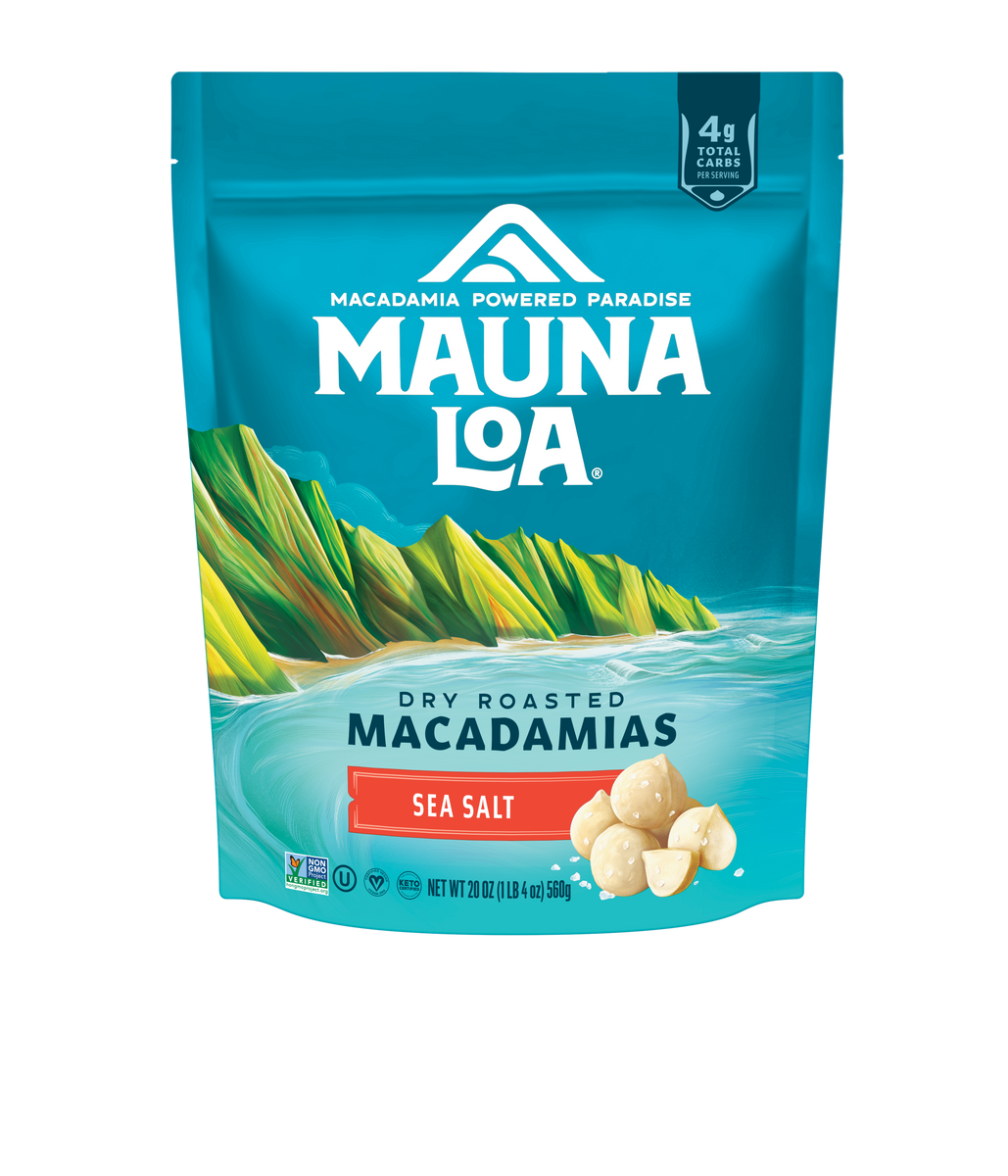 Flavored Macadamias - Sea Salt Large Bag Gallery Fullscreen Image