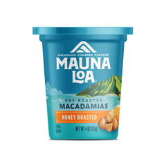 Flavored Macadamias - Honey Roasted Cups