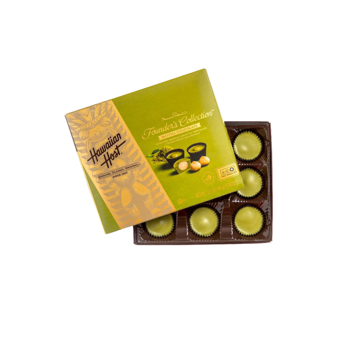 Founder's Collection Matcha Chocolate Square Box