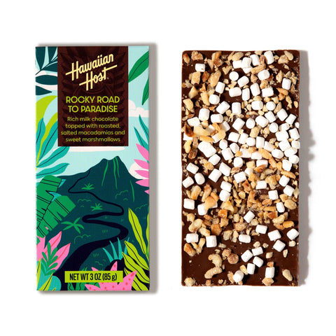 Rocky Road to Paradise Chocolate Bar