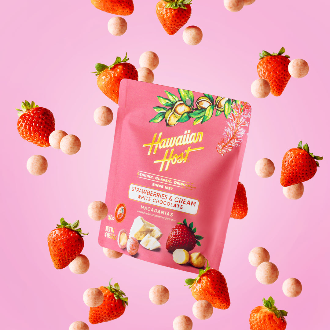 Strawberries & Cream Paradise Collection Large Bag