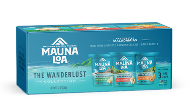 Flavored Macadamias - The Wanderlust Collection Flavored Cups - Hawaiian Host X Mauna Loa