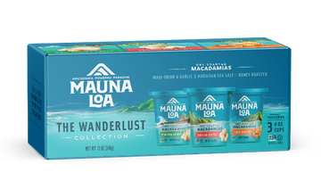 Flavored Macadamias - The Wanderlust Collection Flavored Cups - Hawaiian Host X Mauna Loa