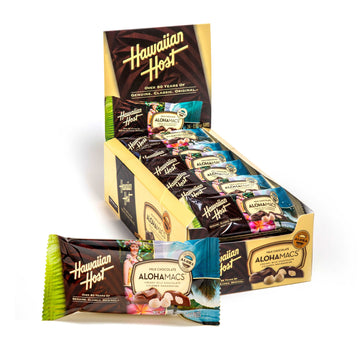 AlohaMacs Milk Chocolate 2-Piece - Hawaiian Host X Mauna Loa