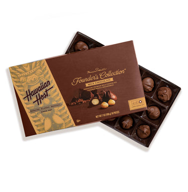 Founder's Collection Milk Chocolate 7oz Box - Hawaiian Host X Mauna Loa