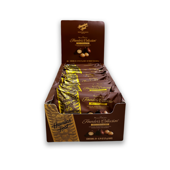 Founder's Collection Milk Chocolate 2-Piece - Hawaiian Host X Mauna Loa